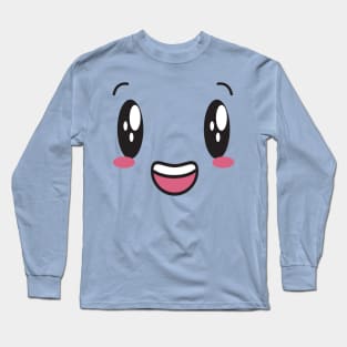 smile-face_animecute Long Sleeve T-Shirt